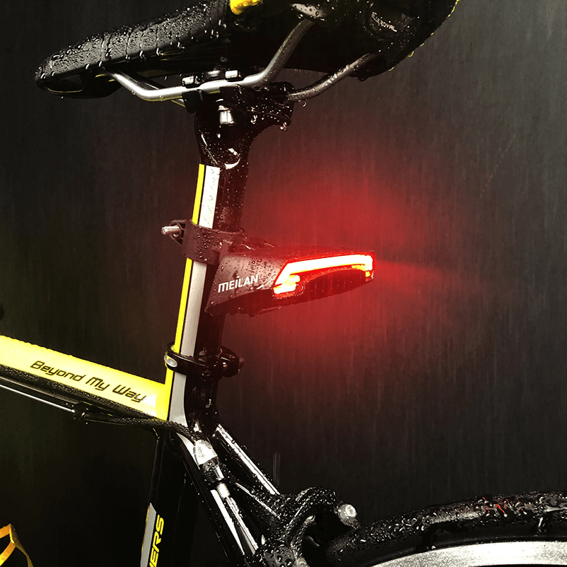 Meilan Laser-Rücklicht mit Fernbedienung USB x5