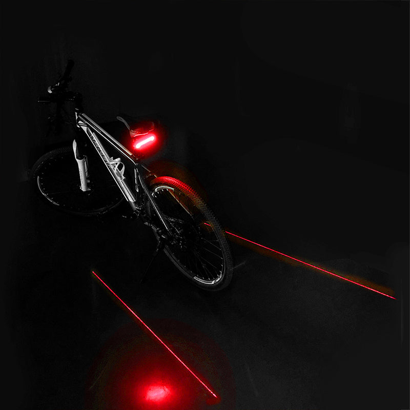 Meilan Laser-Rücklicht mit Fernbedienung USB x5