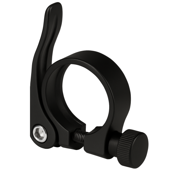 Sitzstiftklemme Kante Ø34.9 Alu Quick -Release - Schwarz