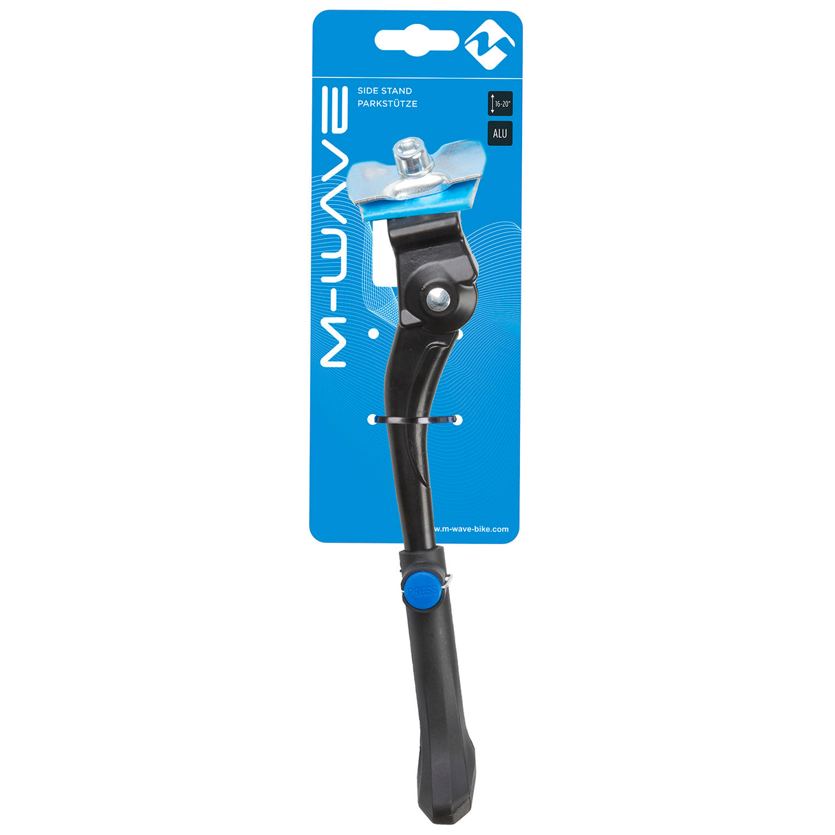 M-Wave Standard 16 20 Alu Black 2. Montage auf der Karte einstellbar