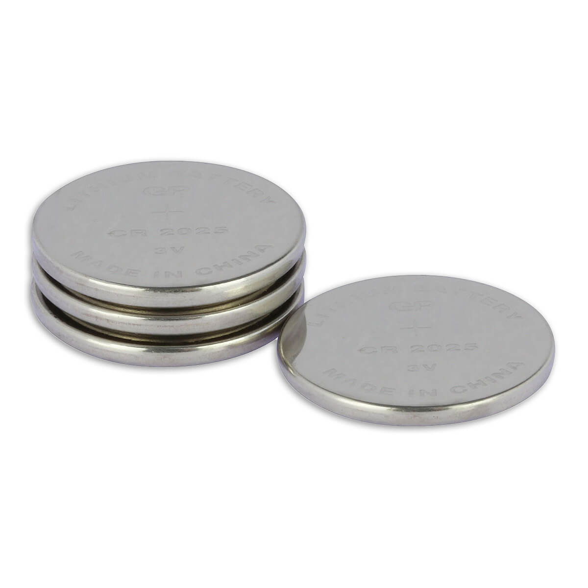 GP - CR2025 Lithium -Knopfzellen 3V 4 PS