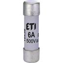Eti Sicherungszylinder CH10 GG 6A 500V 10x38 | 10 Stück