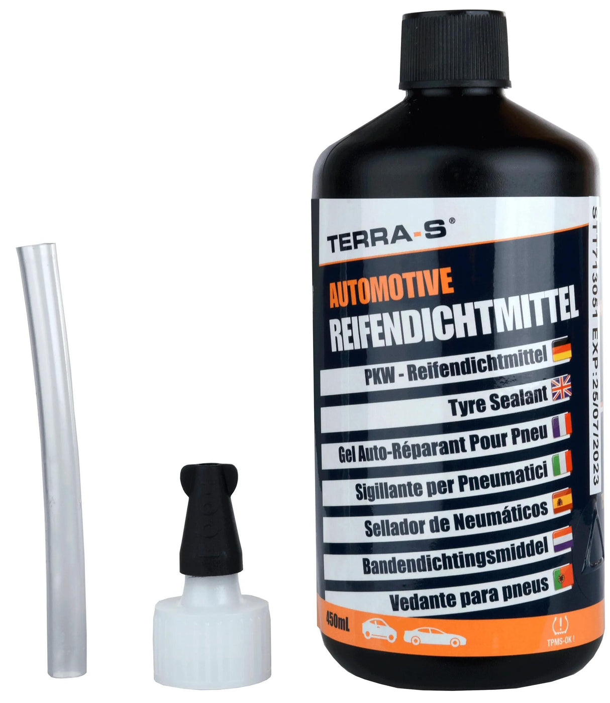 Autostyling Seehase Seehase Latex Sealant Mobil Kit Reifendichtgel 450 ml Terra S