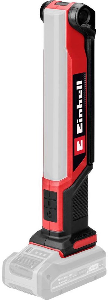 Einhell te-cl 18 1000 s li – Solo-Akku-Arbeitsleuchte (rot schwarz, Akku und Ladegerät nicht im Lieferumfang enthalten)
