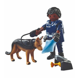 Playmobil 71162 Polizist mit Spürhund | 2 Stk