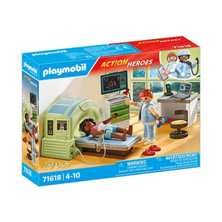 Playmobil-Actionhelden MRT mit Patient – 71619