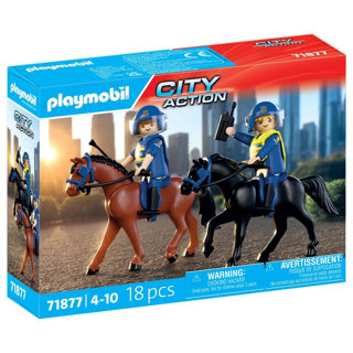 Playmobil 71877 Polizei zu Pferd | 2 Stk