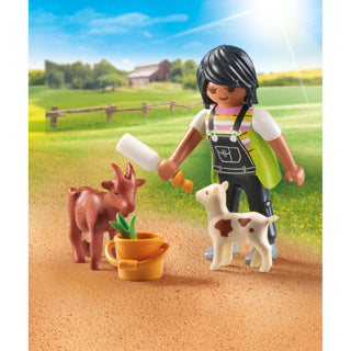 Playmobil 71759 Frau mit Ziegen | 2 Stk