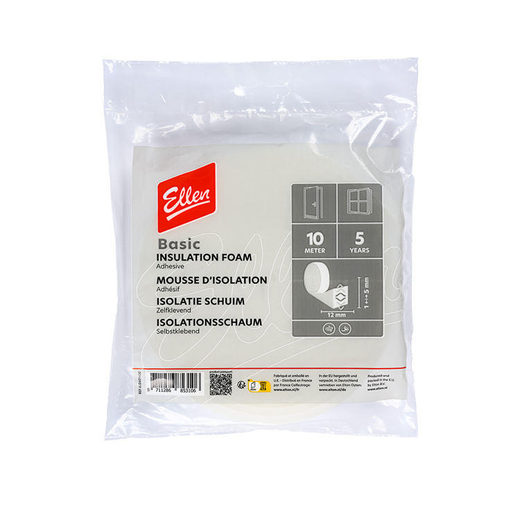 Ellen Draft Tape Foam - 12x6mm - 10m