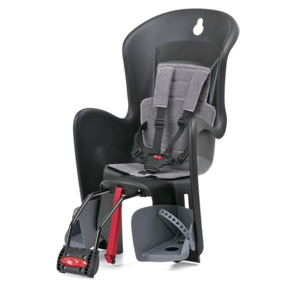 Polisport Bilby Maxi ff hinter Frame Bestätigung. Schwarzes dunkelgrau
