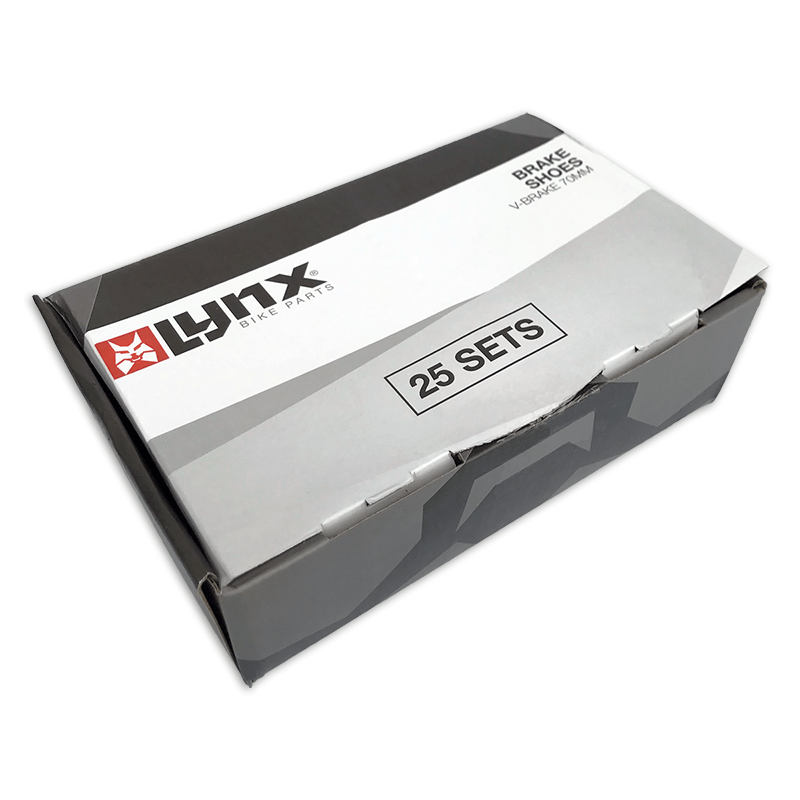 Lynx V-Brake Bremsbacken 72 mm 25 Sätze