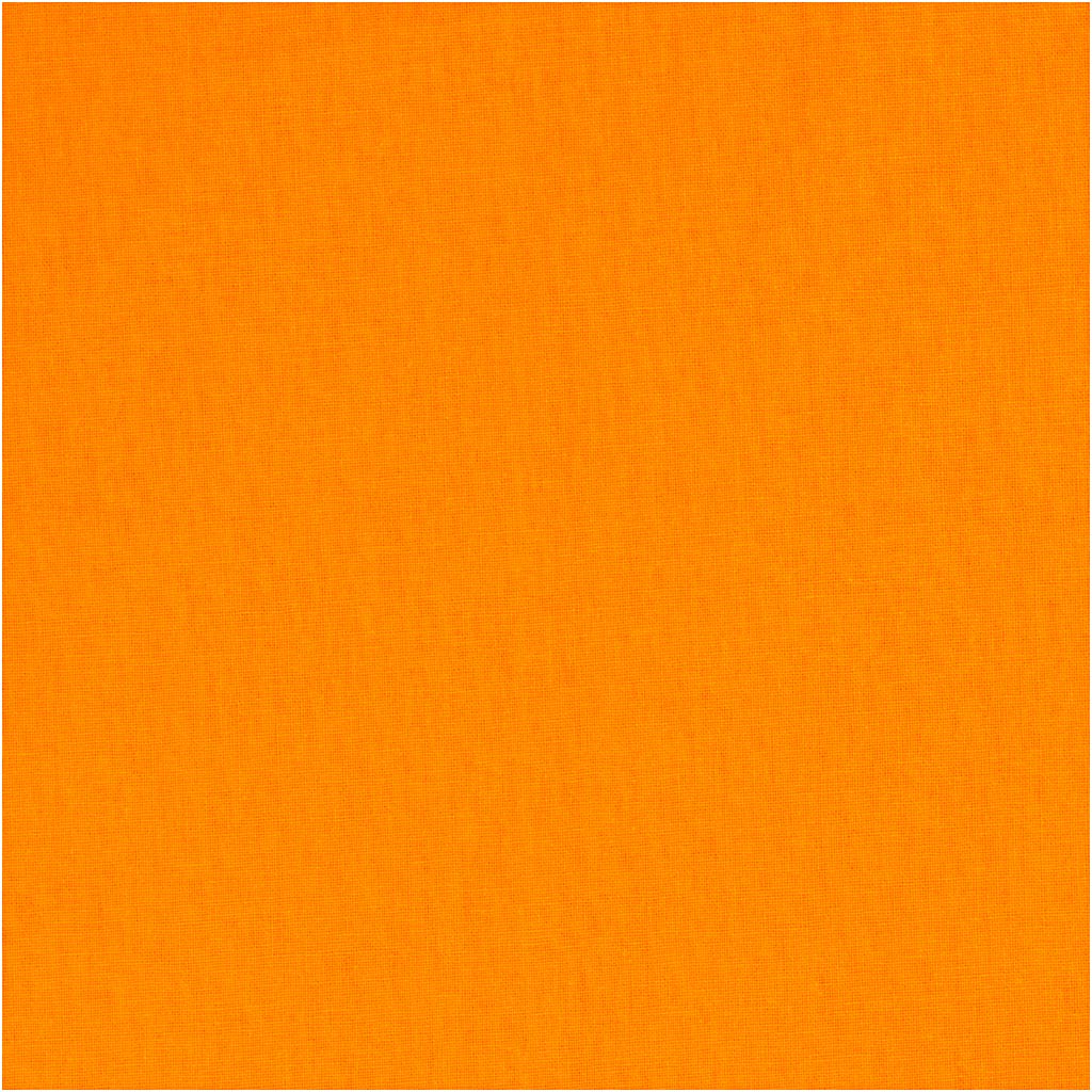 Stoff der Firma Creativ, B: 145 cm, 140 g, orange, 10 m 1 Rolle