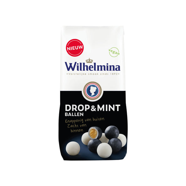 Wilhelmina Lakritz-Minz-Kugeln vegane Tasche (10x200gr)