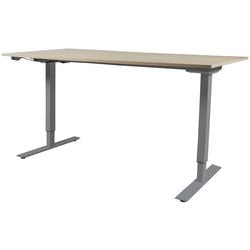 Zit-sta-bureau schaffenburg lectro basic 160x180 eiken
