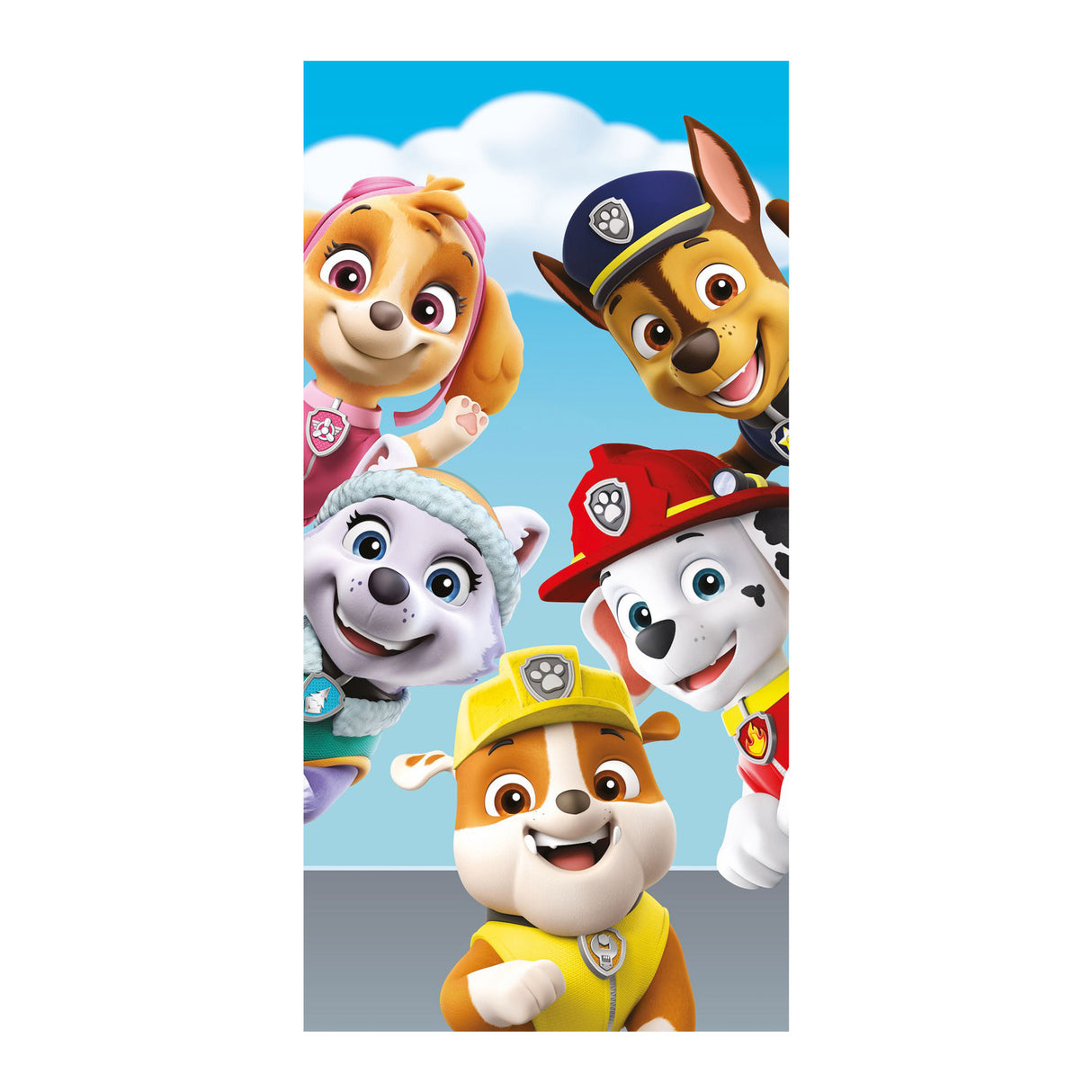 Strandtuch „Paw Patrol“, 70 x 140 cm
