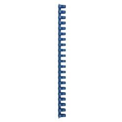 Bindruggen gbc plastic a4 19mm blauw capaciteit 165vel