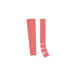 Insteekkaarten ultradex 140505 rood 50 x 32 mm 90 stuks