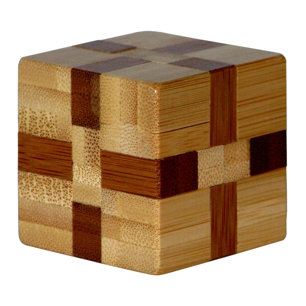 Eureka 3D-Bambus-Gehirn-Puzzlewürfel ***