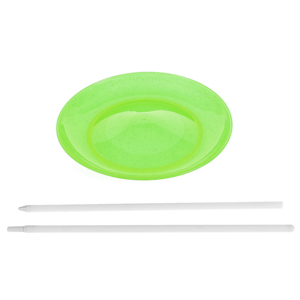 Eureka Jonglierplatte mit Stick - grün