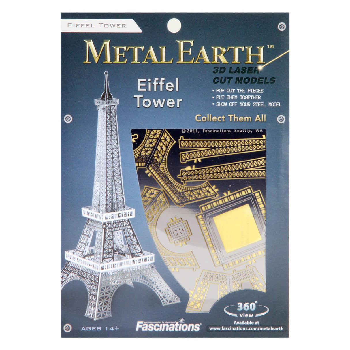 Eureka Metall-Erde-Eiffelturm