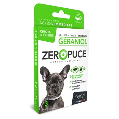 Martin Hery Zeropuce Fleace Band Hund Geraniol ohne Chemikalie