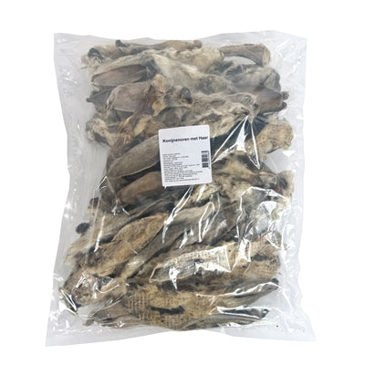 Petsnack Hasenohren mit Fell