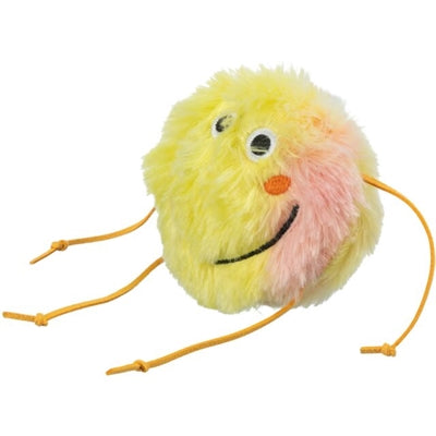 Trixie Monster Plüsch mit Katzenminister Orange Gelb