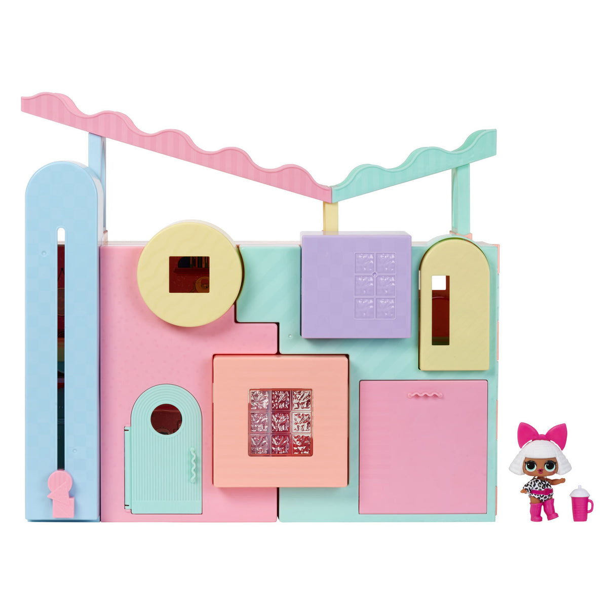 Lol. Überraschungs-Squish-Sand-Magic-House-Spielset