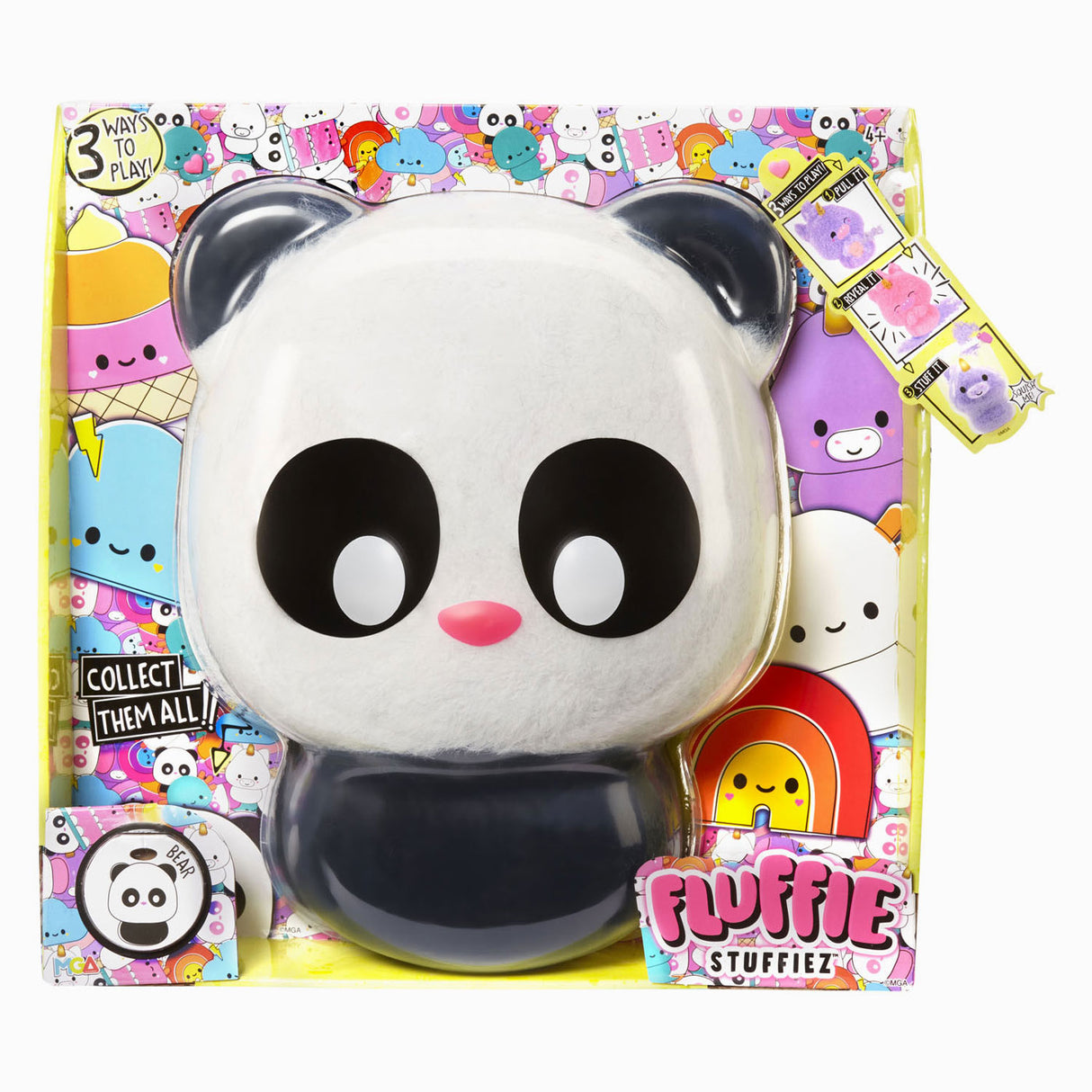 Mga Entertainment Fluffie Stuffiez großer Plüsch – Panda