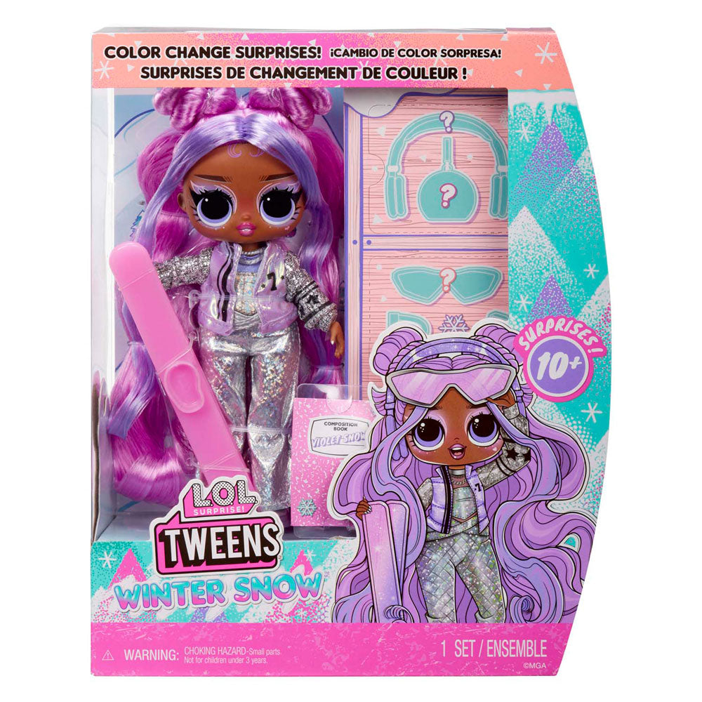 Lol. Überraschung Tweens Winter Snow Pop – violetter Schnee