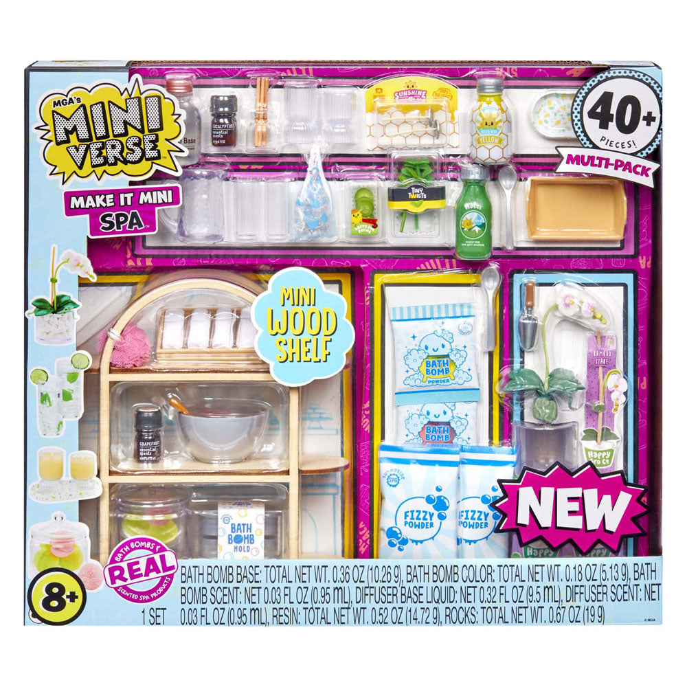 Mga Entertainment Mga's Miniverse macht es zum Mini-Spa – Multipack