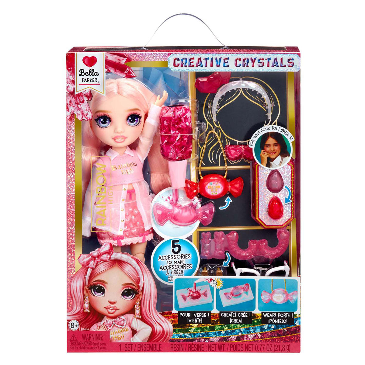 Mga Entertainment Rainbow High Crystal Fashion Modepuppe – Bella