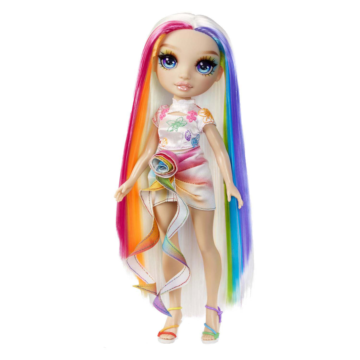 Mga Entertainment Rainbow High-Fashion-Puppe mit Haarkreide – Amaya Rainbow