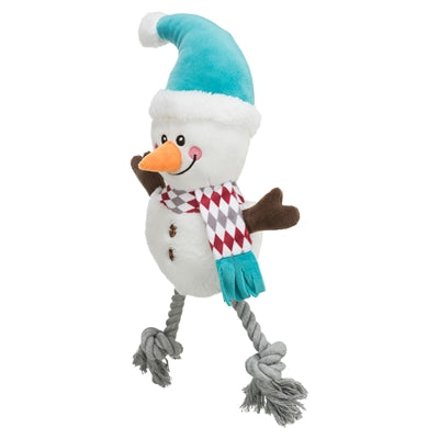 Trixie Weihnachts-Schneemann-Plüschbaumwolle