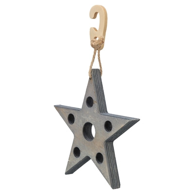 Trixie Weihnachtsspiel- und Snackstern grau