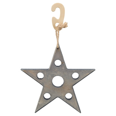 Trixie Weihnachtsspiel- und Snackstern grau