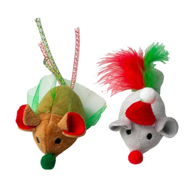 Glückliche Haustier-Luxus-Weihnachtsmaus