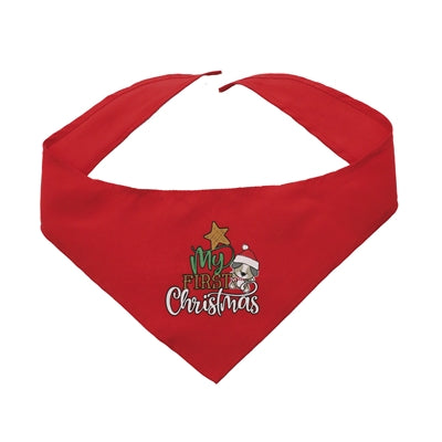 Croci Weihnachten, mein erstes Weihnachts-Hundeset, Mütze, Bandana, Knochen