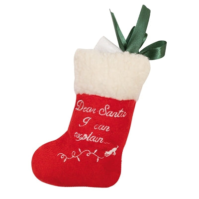 Croci Weihnachts-Weihnachtsstrumpf-Katzenplüsch