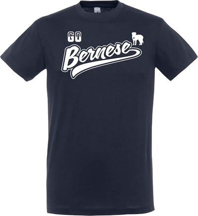 T-Shirt gehen Berner Marine