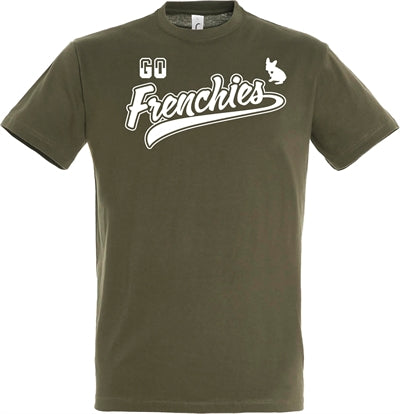 T-Shirt Go Frenchies Army Grn