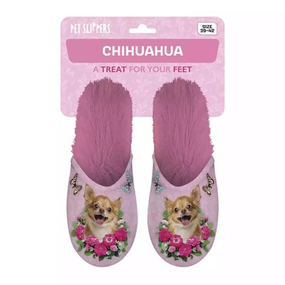 Slipper Chihuahua rosa