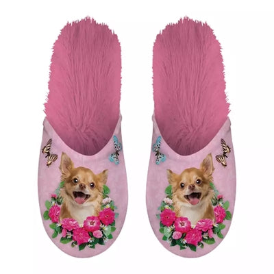 Slipper Chihuahua rosa