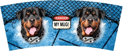 Plenty Gifts Tasse Rottweiler blau