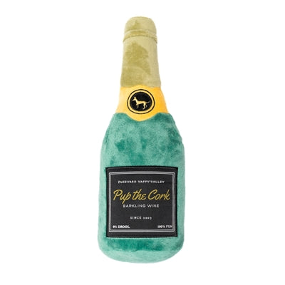 Fuzzyard Welpe, der Kork-Sekt-Plüsch