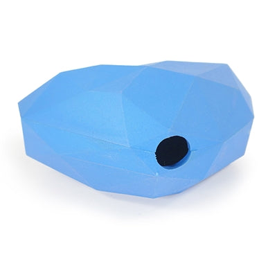 Battersea Futterball Herz aus Gummi blau