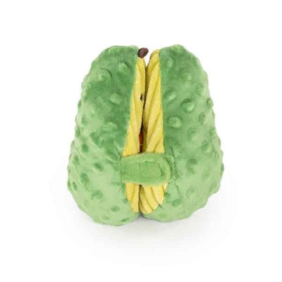 Rosenholz-Avocado mit Tennisball-Plüsch
