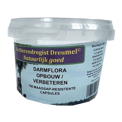 Tierdrogerie Kapseln zur Verbesserung des Darmfloraaufbaus