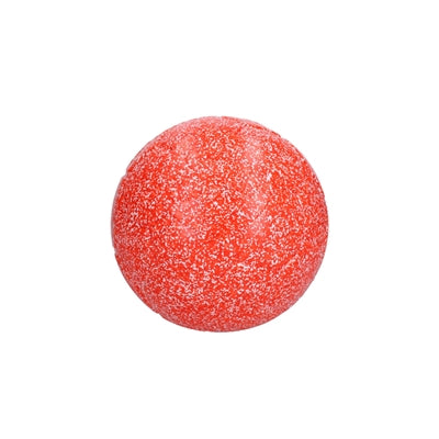 Lustiger Fußball orange weiß