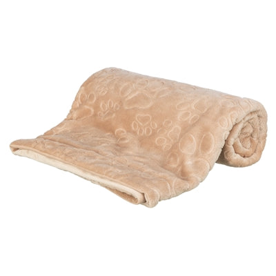 Trixie Hundedecke Barry aus weichem Plüsch beige